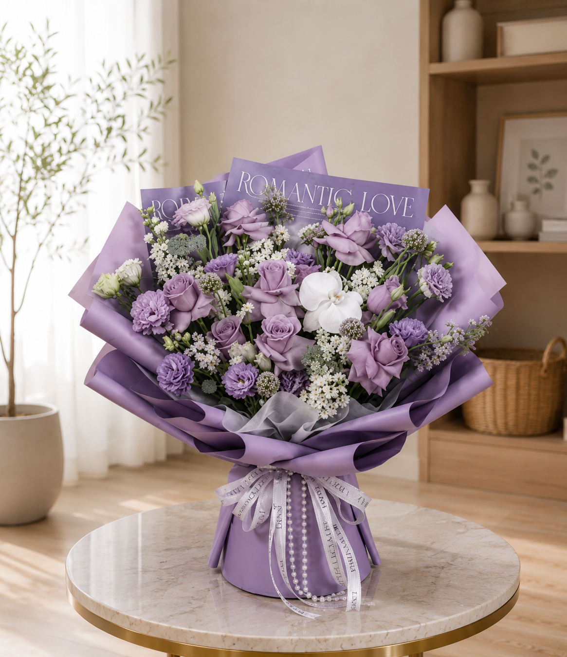 混搭紫色系花束~Mixed purple bouquets
