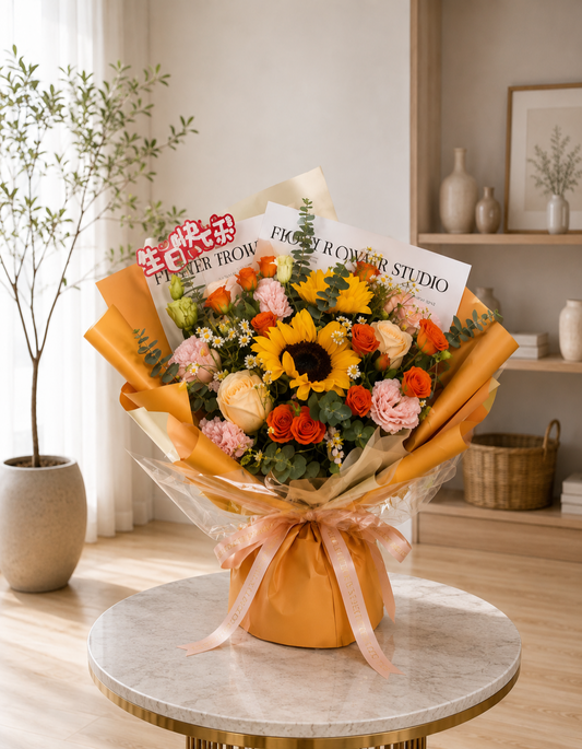 向日葵混搭花束~Sunflower Mixed Bouquet