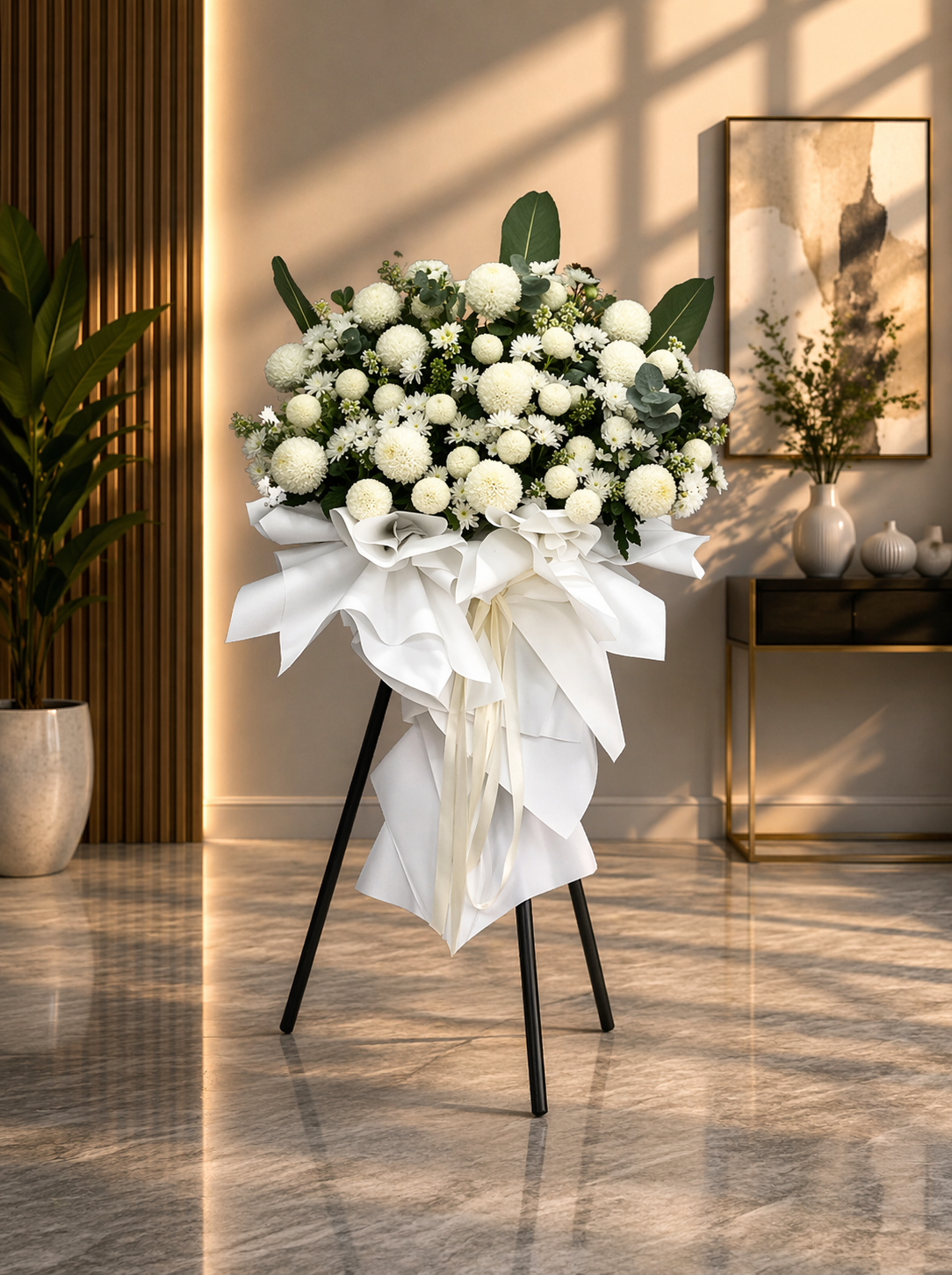 吊唁花圈 F款~Funeral wreath, style F