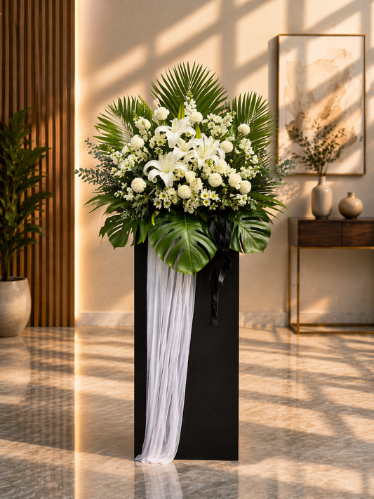 吊唁花圈 E款 ~Funeral wreath, style E