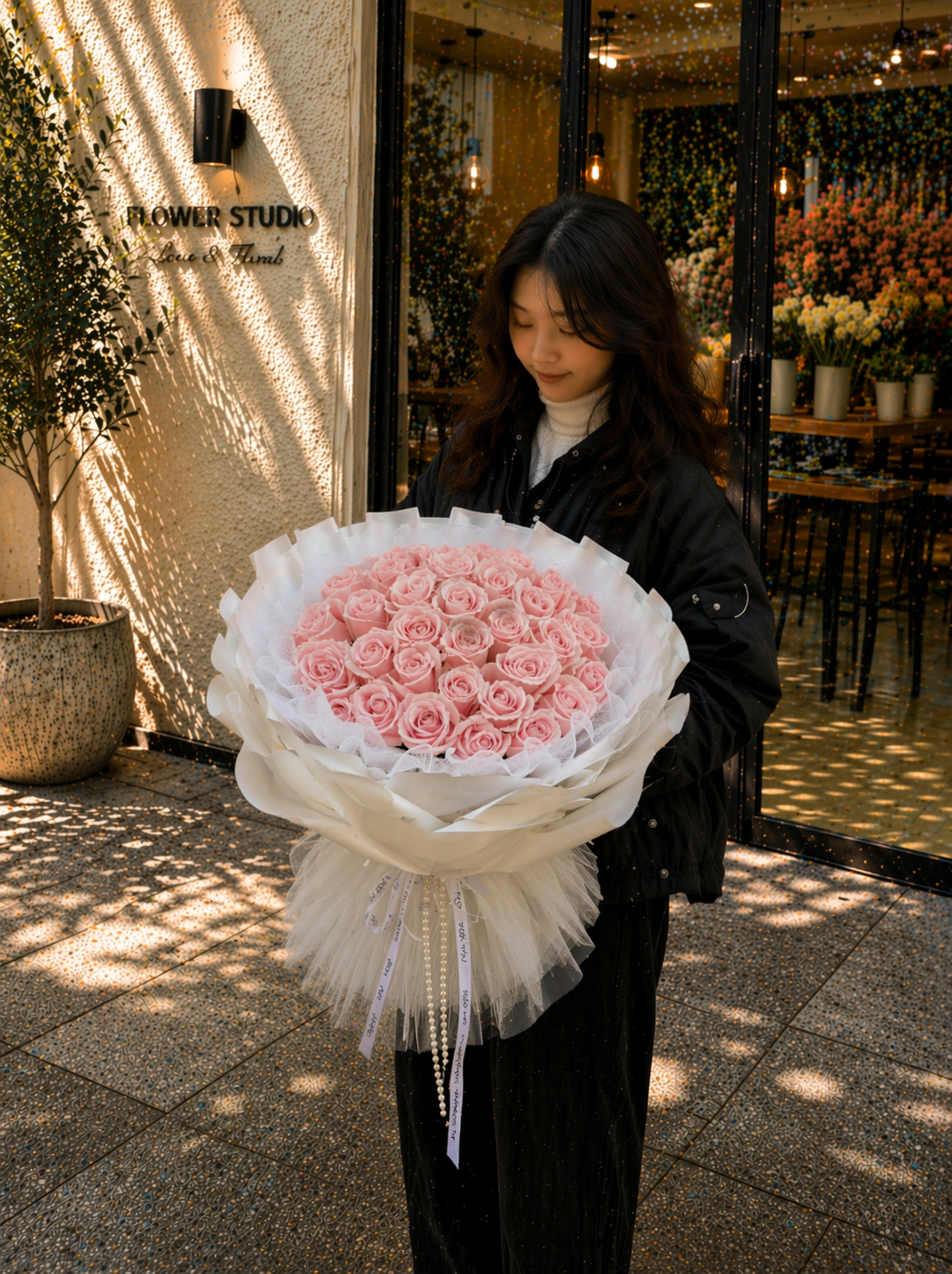 52朵粉红玫瑰~52 pink roses