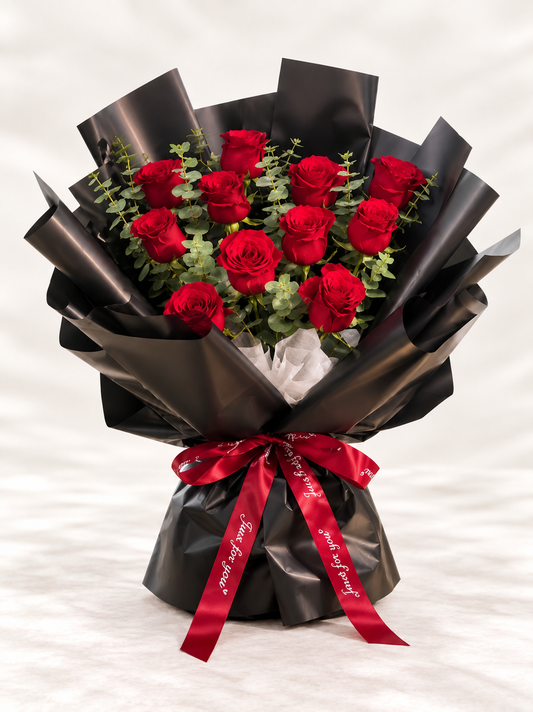 11朵红玫瑰 A款~11 Red Roses, Option A