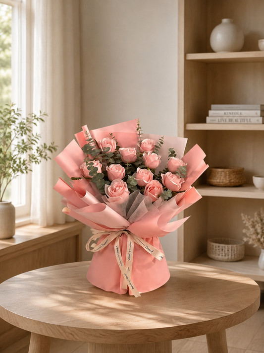 11朵粉玫瑰~11 pink roses