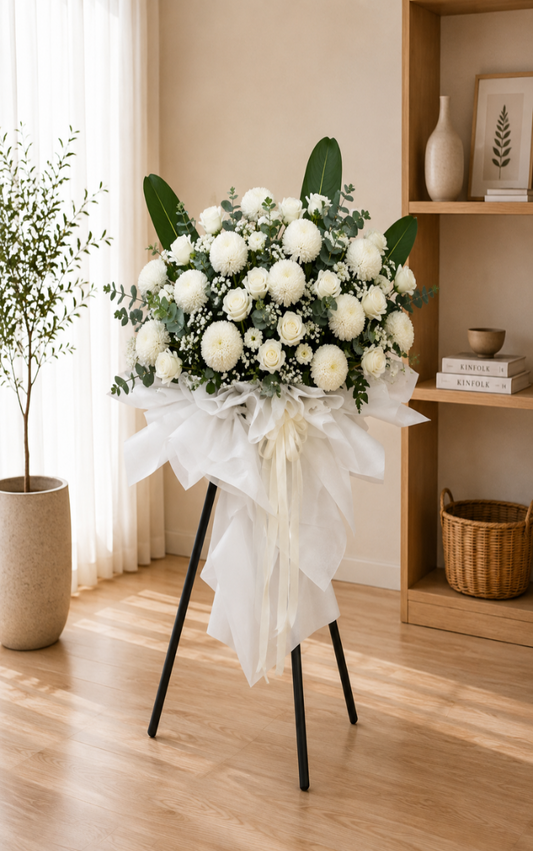 吊唁花圈 F款~Funeral wreath, style F