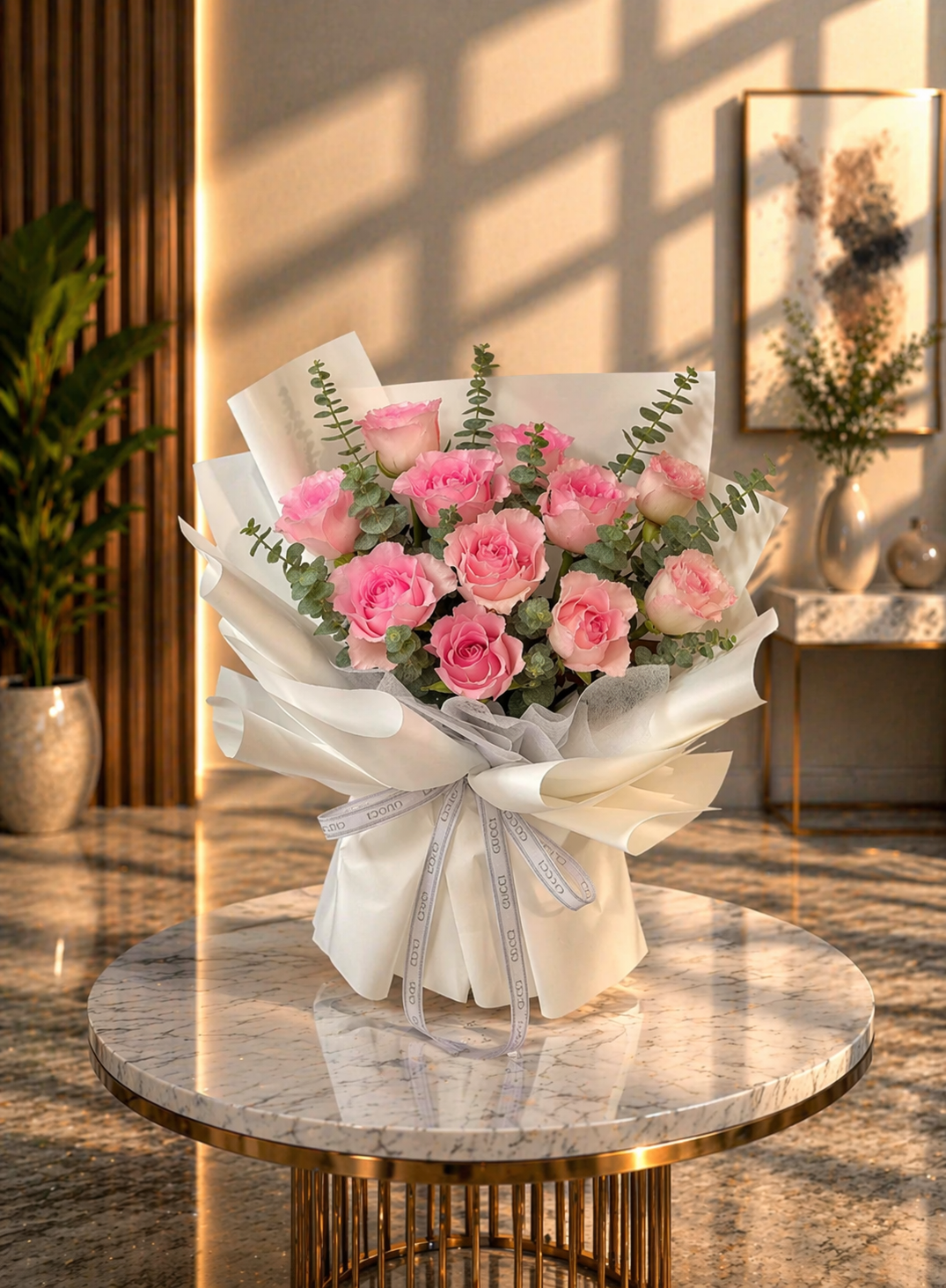 11朵粉红玫瑰 ~11 pink roses