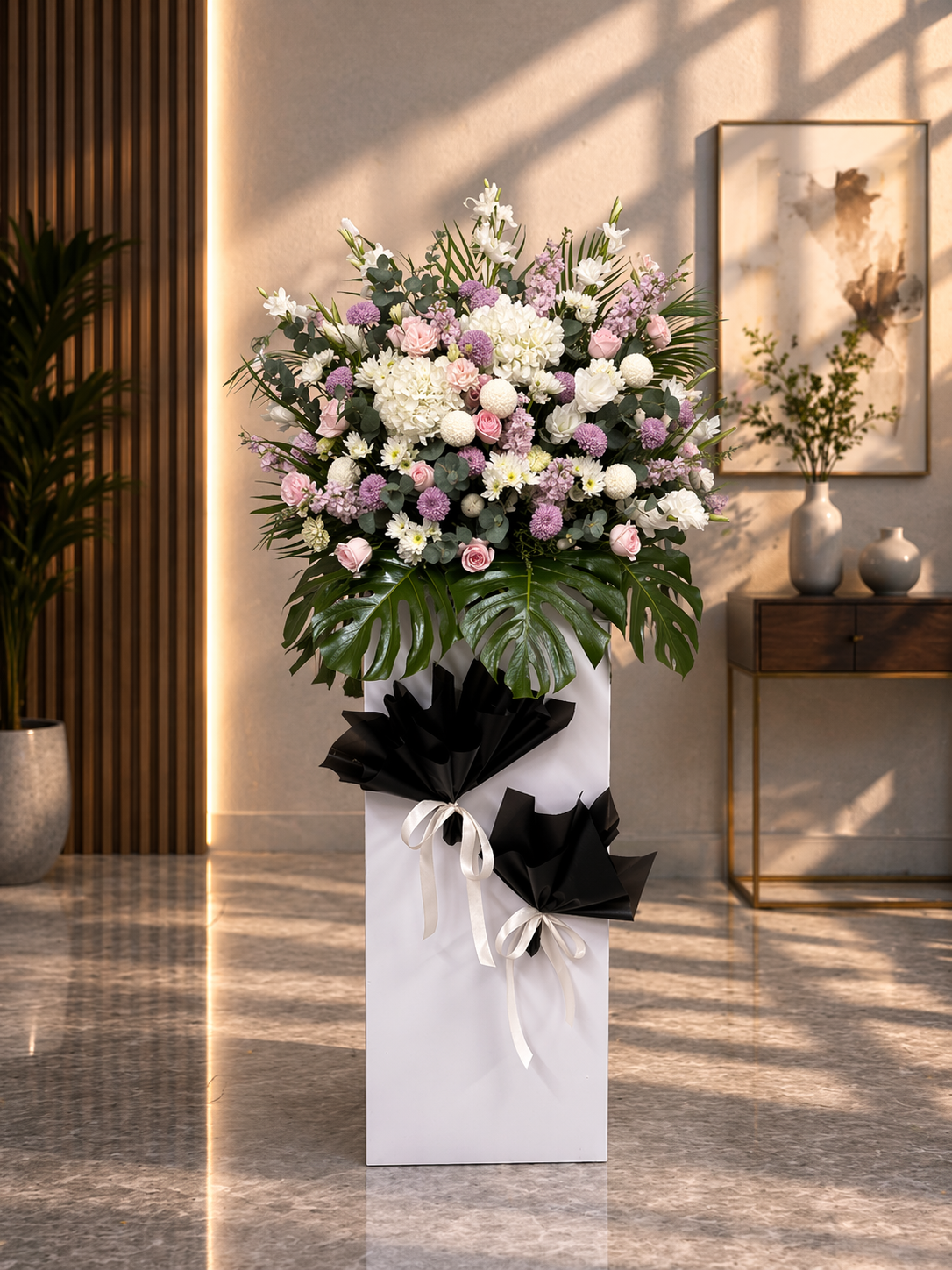 吊唁花圈 B 款~Funeral wreath, style B